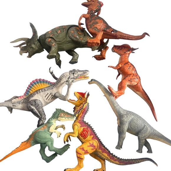 DINOSAUR realistic animal figure Jurassic park bundle 20109 212 - Picture 1 of 4